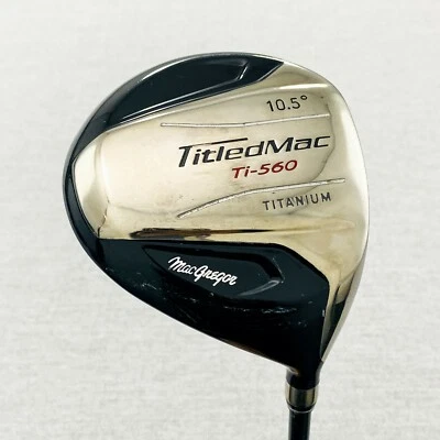 MacGregor Titled Mac Driver. 10.5 Degree, Regular Flex - Average Condition GP37  - Image 1 of 4