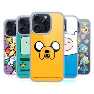 OFFICIAL ADVENTURE TIME GRAPHICS SOFT GEL CASE FOR APPLE iPHONE PHONES - Picture 1 of 11