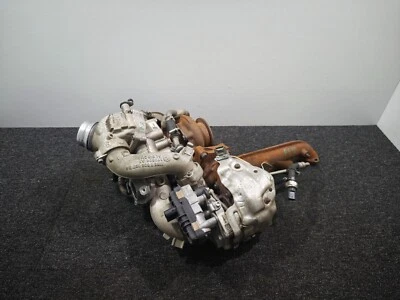 BMW 335d 435d 535d 640d N57D30B TWIN TURBO TURBOCHARGER + MANIFOLD 8508092 - Image 1 of 4