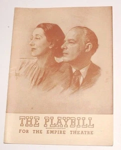 Spielzettel - "O Mistress Mine" Playbill Empire Theatre - 1946 - Top Zustand - Bild 1 von 3