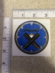 AWC Schalldämpfer Fabrik OEM Shot SHOW Händler Promo Aufkleber NEU - Bild 1 von 1