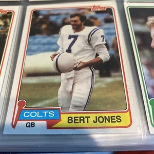 1981 Topps Bert Jones Baltimore Colts #525 Nrmint + - Picture 1 of 2