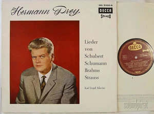 HERMANN PREY SCHUBERT SCHUMANN LIEDER DECCA ED.1 SXL (6037) 21055 UK ZAL NM - Picture 1 of 4