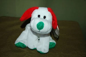 HOWLIDAYS the DOG - Christmas Holiday Dog - Ty Beanie Baby MWMT - Picture 1 of 3