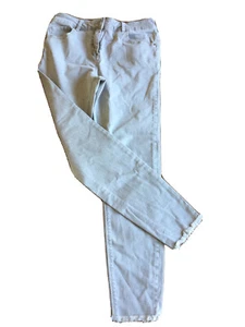 MATALAN Light Grey Ankle Grazer Jeans U.K. 10 28”W 25”L - Picture 1 of 6