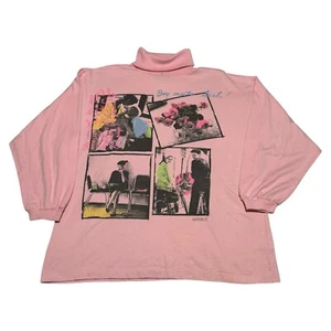 Camisa De Colección Just On Boy Meets Girl Arte Película Promo Cuello Imitado Para Mujer’s Grande - Imagen 1 de 6