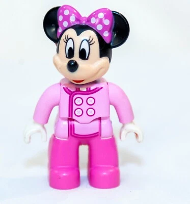 Lego Duplo Mini Minnie Mouse Disney Figure Pink Shirt & Cute Bow - Image 1 of 4