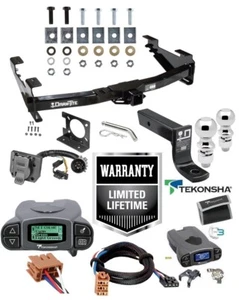 Enganche + control de freno P3 para 01-02 Silverado Sierra 2500 HD bolas dobles 4" caída - Imagen 1 de 12