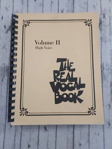The Real Vocal Book Volume 2 Music Paperback Book Spiral Bound Sheet Music - Picture 1 of 3