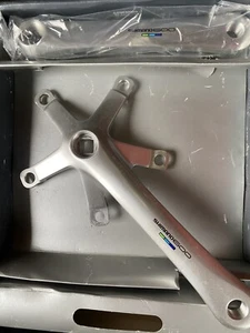 Shimano Ultegra 1st Ed. ‘Tricolore’ Crank Arm Set NIB 175 No Rings - Picture 1 of 8