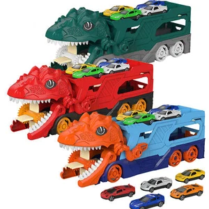 Dinosaur Transforming Toys Creative Dinosaur Toy Trucks Animal Car Toys Gift - Picture 1 of 15