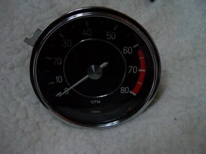 1968-1974 BMW E9 3.0cs 2800cs Tachometer UPM RPM Gauge OEM - Picture 1 of 7
