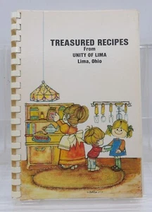 Wertvolle Rezepte aus der Einheit von Lima Ohio 1981 spiralgebundenes Kochbuch - Bild 1 von 8