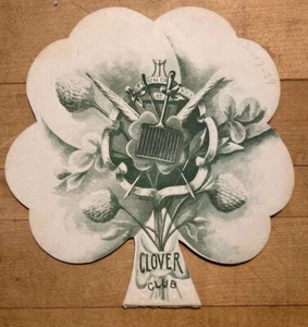 1939 Clover Club Philadelphia BellevueStratford dinner menu cocktail Prohibition - Picture 1 of 9