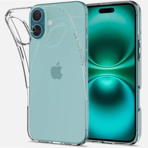 For iPhone 16 15+ 14 13 12 Pro Max Case Cover Soft Silicone Gel Ultra Slim Clear - Picture 1 of 14