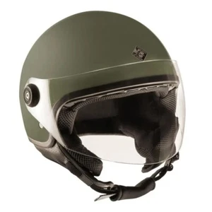 Casco Jet Tucano Urbano EL' Jettin Verde Opaco Mis. M 57 Roma - Imagen 1 de 10