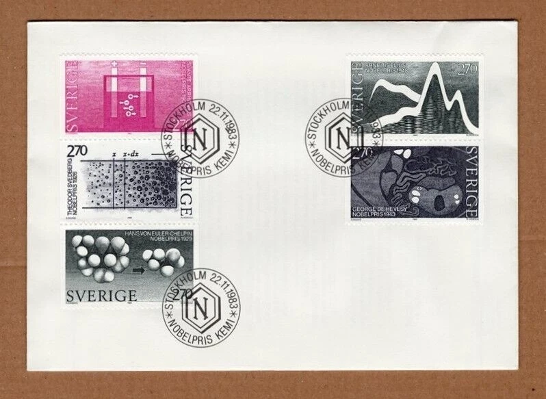 Sweden nobel prize 1983 FDC - Image 1 of 1