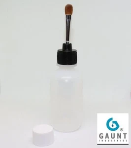Flow thru Paintbrush Applicator 2 Oz Bottle, Red Sable Brush - Picture 1 of 1