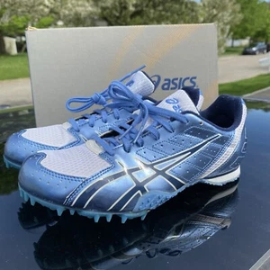 Asics Hyper Rocket Girl III Shoes Women’s Size 11 Metallic Blue Spikes Running - Picture 1 of 8