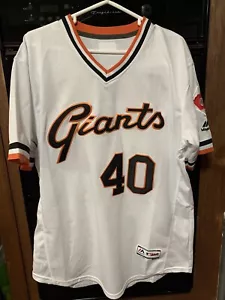 Bumgarner Giants Majestic Pullover Jersey Sz L NWOT - Picture 1 of 4