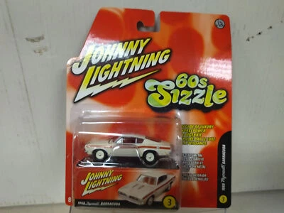 PLYMOUTH BARRACUDA 1969 60S SIZZLE 1:64 JOHNNY LIGHTNING - Imagen 1 de 2
