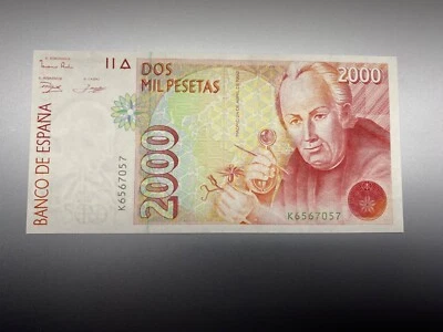🇪🇸 SPAIN • 2000 PESETAS 1992 UNC • BANCO DE ESPAÑA - Image 1 of 2