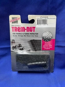 Graph Tech Black Tusq XL PT-6136-00 Slotted 1 13/16ths Trem-Nut for Guitar - Picture 1 of 3
