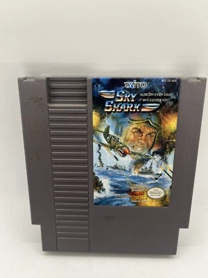 Sky Shark NES (Nintendo Entertainment System, 1989) Tested & Working SHIPS FAST - Image 1 of 4