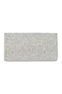 Adrianna Papell Sabrina Small Clutch Chain Shoulder Bag Silver NWT! $89 - Picture 1 of 5