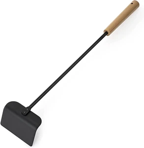BBQ Rake Charcoal Ash Tool Barbecue Cleaner Poker Scraper for Kamado Grills - Picture 1 of 12