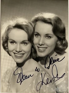 23) Kessler Zwillinge signiert Presse Foto Original Unterschrift  Autogramm - Picture 1 of 1