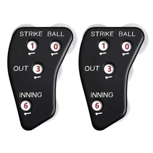 4 Baseball Indicator Umpire Counter Clicker for Softball Recording Balls - Picture 1 of 8
