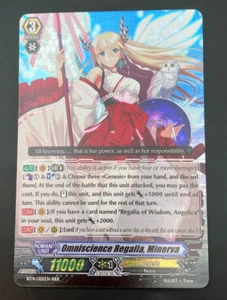 Regalia Cardfight Vanguard Omniscience, Minerva BT14/005EN - RRR - Imagen 1 de 2