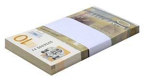 Serbia 10 Dinara, 2013, P-54bz, UNC Replacement X 100 PCS Bundle Pack - Picture 1 of 2