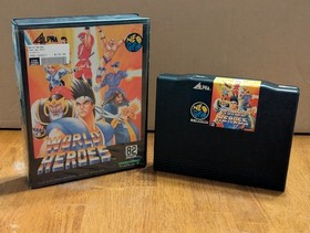 JPN World Heroes NEO GEO AES Original JAPAN IMPORT Tested SHIPS USA
