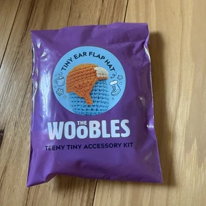 Woobles Teeny Tiny Accessory Kit Tiny Ear Flap Hat - Picture 1 of 2