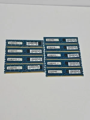 Ramaxel (Lot of 9) 4Gb 1Rx8 PC3L-12800-11-11-A1 Desktop DIMMs RMR5030EF689W-1600 - Image 1 of 3