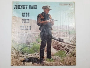 Johnny Cash Ride This Train Vinyl Record LP Colombia CL 1464 - Picture 1 of 7