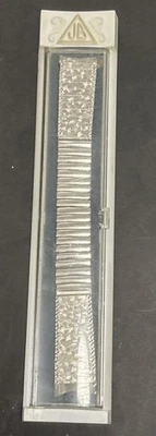 Correa de reloj vintage JB Champion acero inoxidable 18 mm 6 pulgadas con contenedor Foto 1 de 4