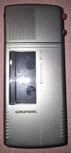 Grundig Stenorette SH 23 Diktiergerät; grau – gebraucht, voll funktionsfähig - Bild 1 von 2
