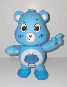 Care Bears Grumpy Bear Talking Light Up Interactive Figure 5 inch Blue Works! - Picture 1 of 5