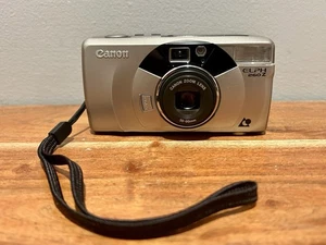 CANON ELPH 260Z - FOTOCAMERA A PELLICOLA POINT & SHOAT Funzionante - Foto 1 di 8