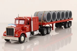 Corgi Heavy Haulers US55706 KENWORTH W925 Flatbed & Load CAST TRANSPORTATION - Picture 1 of 4