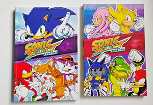 SONIC SELECT VOLS. 1 & 2 GRAPHIC NOVEL COLORED PAGES 2008 ARCHIE COMICS - Picture 1 of 6