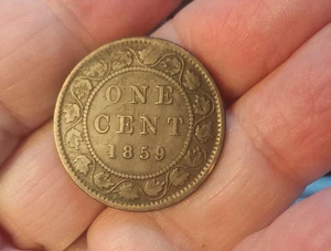 Canada - 1859 Cent - Victoria - 071025 - Picture 1 of 3