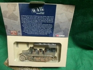 Colección Corgi Segunda Guerra Mundial, Krauss-Maffei Sd.Kfz.7 Semipista, Diecast, 1:50, 1940 - Imagen 1 de 5