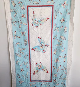 Runner da tavolo rettangolare MONARCH BUTTERFLY DUALSTAR FLUTTERBY tessuto cotone 38"60" - Foto 1 di 8