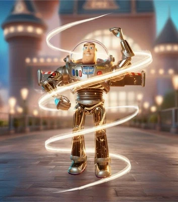 Figura de acción Buzz Lightyear Talking - Toy Story 30 aniversario - lanzamiento limitado Foto 1 de 4