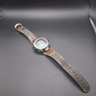 Casio Hombre PAS-400B Pathfinder Multifunción Nylon Cuarzo Reloj Digital 8 1/2" Foto 1 de 4