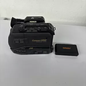 JVC Video movie GR-AX5  - Compact VHSc Camcorder & Battery - Spares Repairs * - Picture 1 of 2